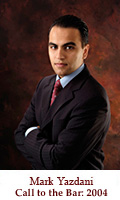 Mehran 'Mark' Yazdani, Lawyer